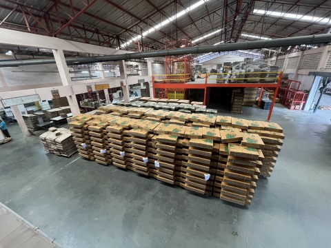 โรงงานผลิตกล่องลูกฟูก สมุทรสาคร